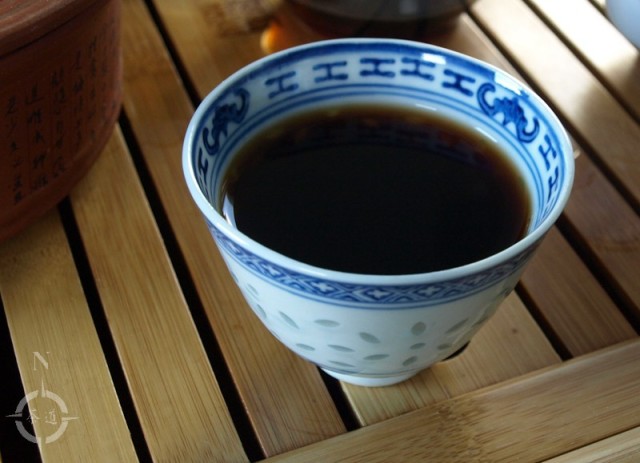 Malawi 2018 Leafy Ripe Dark Tea - a cup of